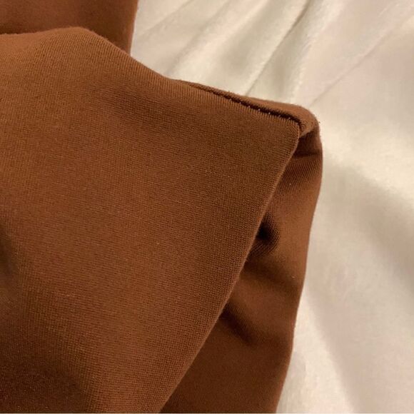 Chico’s “So Slimming” Refined Ponte Ankle Pant | Brown - Picture 6 of 16